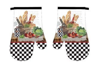 Kitchen gloves with a magnet OLAF II kpl 2 pcs.., F20S116