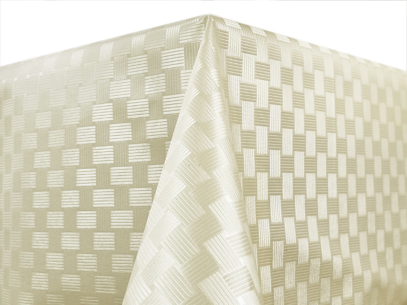 Tablecloth 137 PEARL ZG6266B ECRU Tablecloths in rolls \ Tablecloths