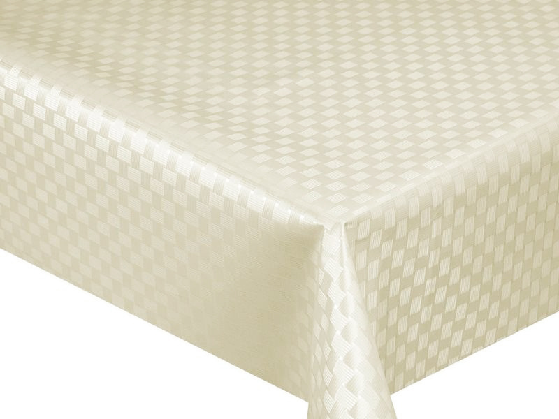 Tablecloth 137 PEARL ZG6266B ECRU Tablecloths in rolls \ Tablecloths