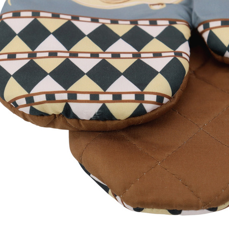 Kitchen gloves with a magnet COFFEE II kpl 2 szt., 0418FS38