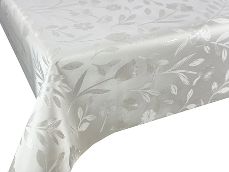 Tablecloth 137 PEARL ZG-7161A WHITE