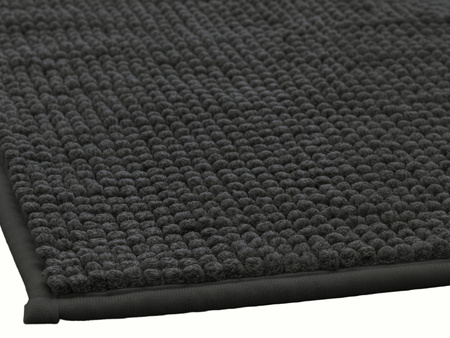 Bath mat MADURA 60x90, DARK GREY