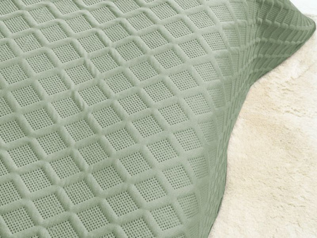 Bedspread PARLA 3D 220x240,SY-7654 GREEN