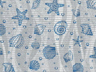 Foamed non-slip bath mat 65 AQUAFLEX 6032-4