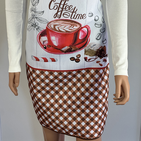 Kitchen apron CAPPUCCINO II 50x76, F22A1111