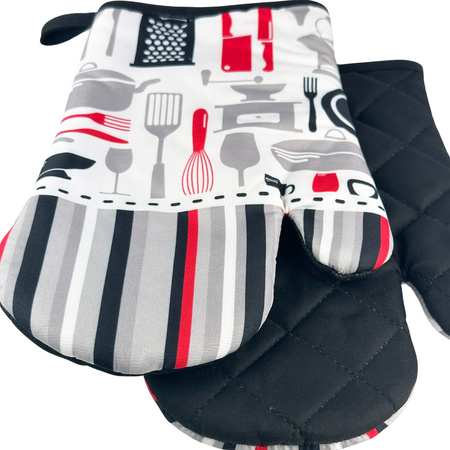 Kitchen gloves with a magnet KITCHEN kpl 2 szt., F23S739