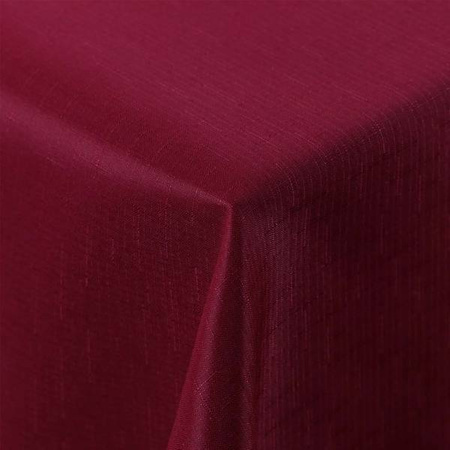 Tablecloths with stain-resistant coating Burgundy rain