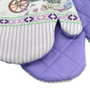 Kitchen gloves with a magnet LAVENDER II kpl 2 szt. F22S128