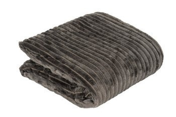 Blanket SORIA 150x200 GREY DARK microfibre 220-260g/m2