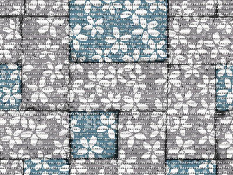 Foamed non-slip bath mat 65 AQUAMAT 4090-2