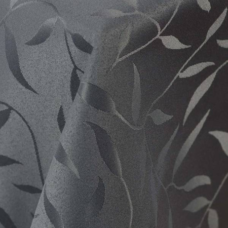 Tablecloths with stain-resistant coating 154 Graphite Leaf