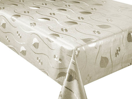 Tablecloth 3D Metallico T-6154G GOLD 3D  w Rolkach