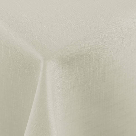 Tablecloths with stain-resistant coating ecrue rain