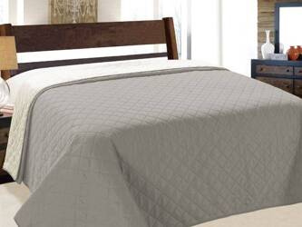Bedspread VIGO II 220x240, 010/ GREY 2-LIGHT GREY 2