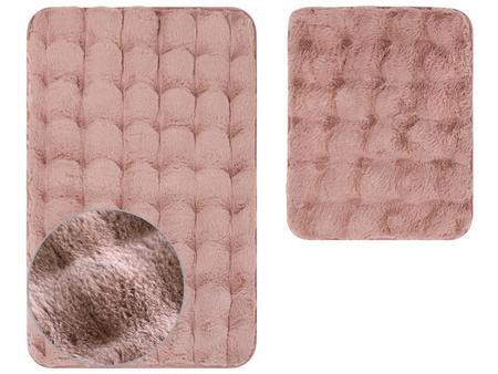 Bath mat ARUBA KPL. 2 SZT. PINK POWDER