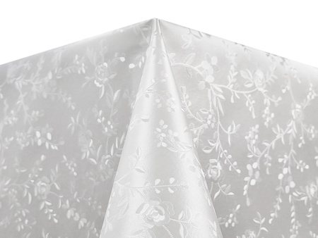 Tablecloth 137 PEARL ZG-6265A WHITE