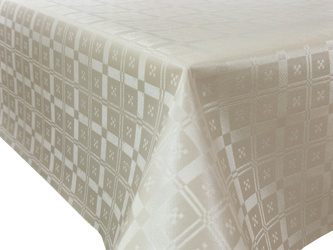 Tablecloth 140 PRIMAVERA WF-T6110B ECRU