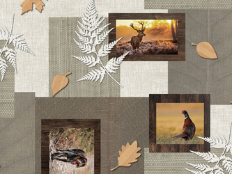 Tablecloth 140 FANTASTIK 8263-1