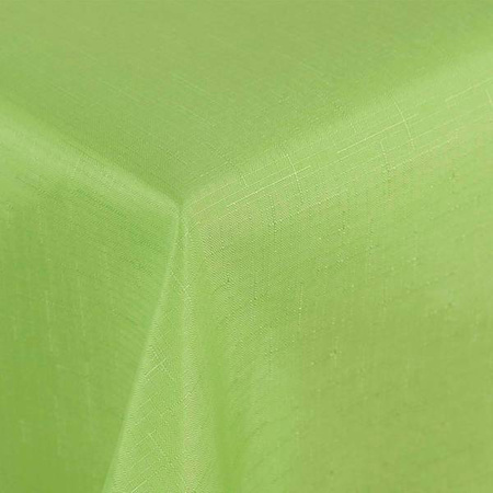 Tablecloths with stain-resistant coating Light green