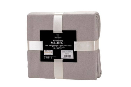 Blanket MILUTEK II II 130x170 LIGHT GREY