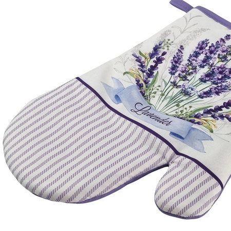 Kitchen gloves with a magnet LAVENDER II kpl 2 szt. F21A159