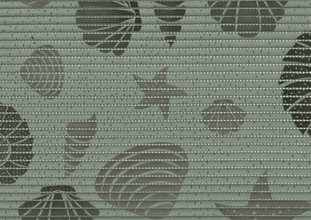 Foamed non-slip bath mat 65 V7559G