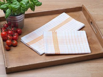 Kitchen towels 45x65, 190g/m2, ORANGE