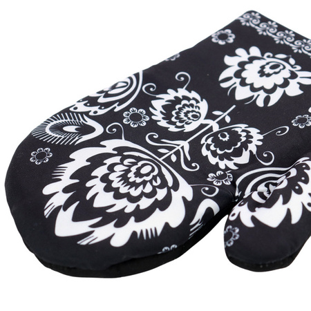 Kitchen gloves with a magnet FOLK II kpl 2 szt., K2267D