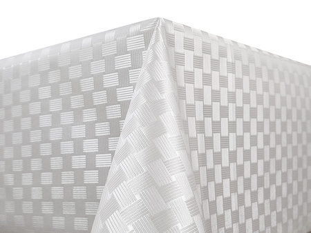 Tablecloth 137 PEARL ZG-6266A WHITE