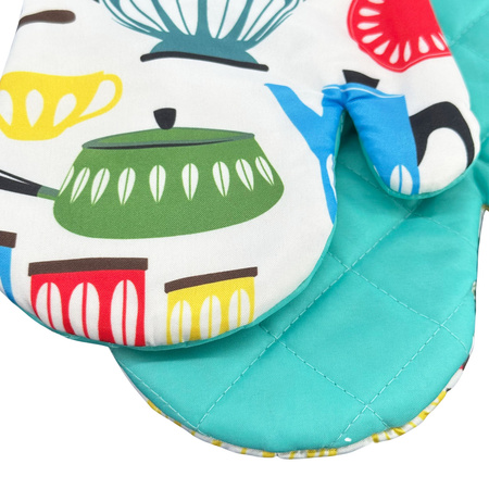 Kitchen gloves with a magnet KITCHEN kpl 2 szt., F22S738