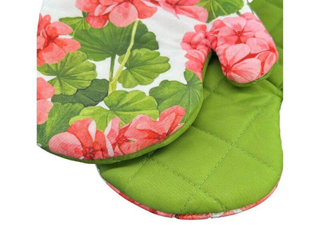 Kitchen gloves with a magnet FLOWER II kpl 2 szt., F21S847-B
