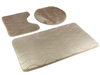 Bath mat SUMBA kpl 3 szt.,  LZ(23) BEIGE 27