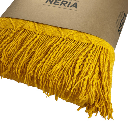 Blanket NERIA 150x200CM YELLOW