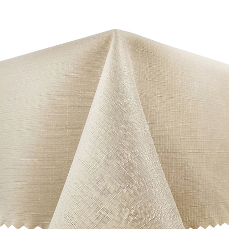 Tablecloths with stain-resistant coating 555 Light Beige