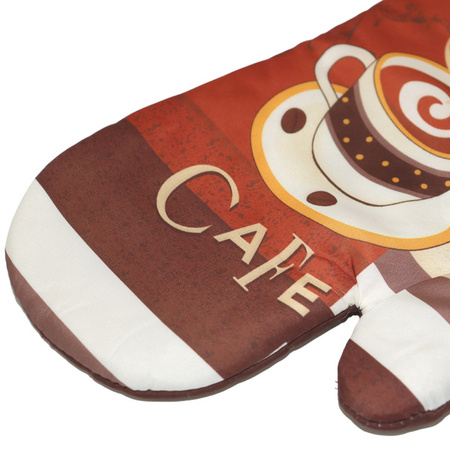 Kitchen gloves with a magnet COFFEE II kpl 2 szt., 0218FS40