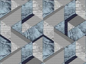 Foamed non-slip bath mat 65 AQUAFLEX 6042-1