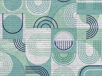 Foamed non-slip bath mat 65 AQUAMAT 4076-1