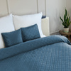 Bedspread AMARANTE 180x220+2/40x40, 010 / DARK TURQUOISE
