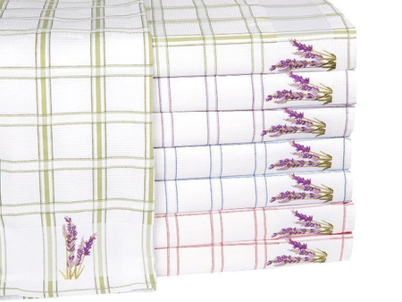 Kitchen towels LAWENDA 45x65, 220g/m2, RED