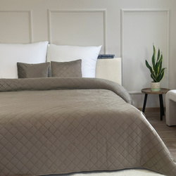 Bedspread AMARANTE 220x240+2/40x40, 010 / TAUPE