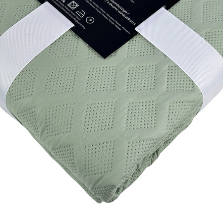 Bedspread PARLA 3D 220x240,SY-7654 GREEN