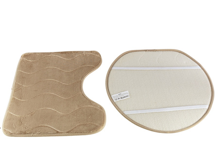 Bath mat SUMBA kpl 3 szt., LZ(23) BEIGE 27