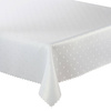 Tablecloths with stain-resistant coating XV White