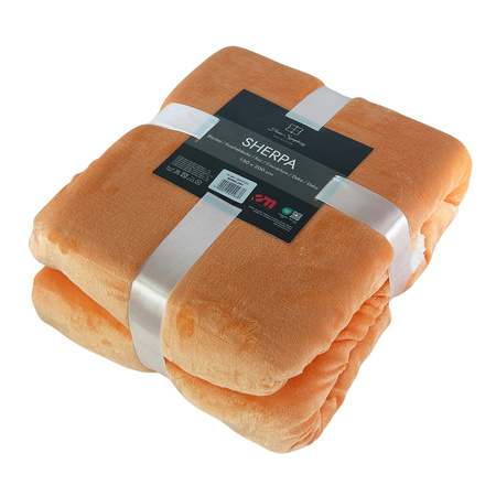 Blanket SHERPA 150X200 APRICOT