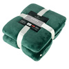 Blanket SHERPA 150X200 BOTTLE GREEN 