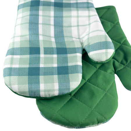 Kitchen gloves with a magnet CHECKS F23A183-B 2 pcs.