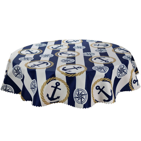 Waterproof Polyester Tablecloth Marine