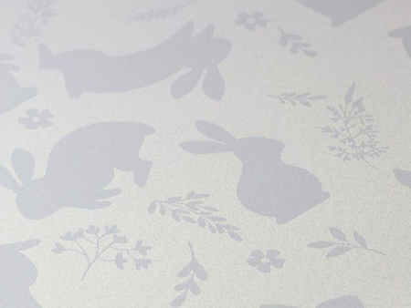 Tablecloths with stain-resistant coating 3360 white