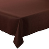 Tablecloths with stain-resistant coating  Brown rain
