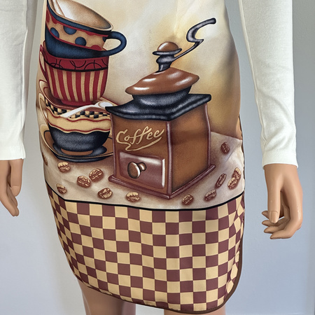 Kitchen apron COFFEE II 50x76, F9648